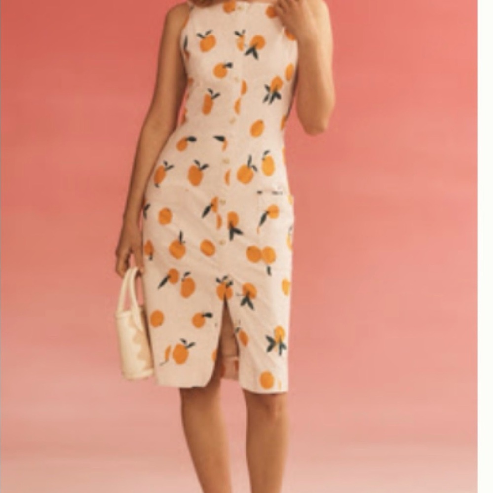 Printed Midi Dress by Maeve for Anthropologie